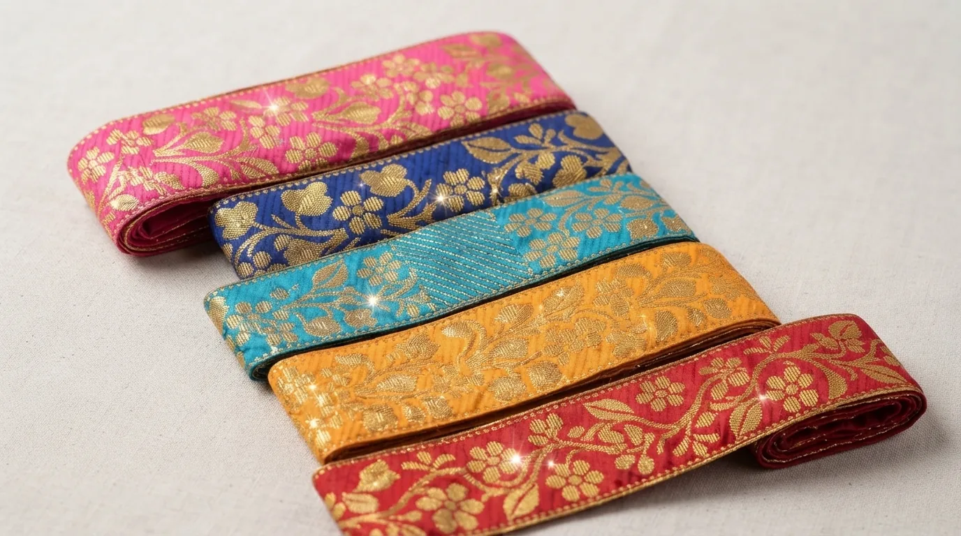 Maharani lace close-up